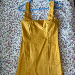 Yellow dress